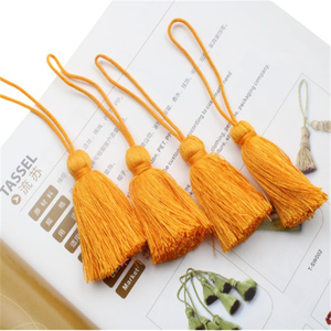Accesorios artesanales más calientes <span class=keywords><strong>Precio</strong></span> bajo Textiles para el hogar Borla <span class=keywords><strong>de</strong></span> algodón para Decoración - Product Image 1