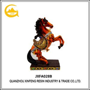 Collection en résine Statues Décoration Extérieure Cheval Figurines Dernier Souper Sculpture - Product Image 1