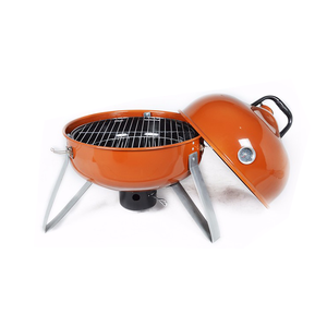 Keyo lfgb al aire libre 18 "vertical 2 en 1 lujo carbón fumador <span class=keywords><strong>barbacoa</strong></span> parrilla con <span class=keywords><strong>chimenea</strong></span> - Product Image 6