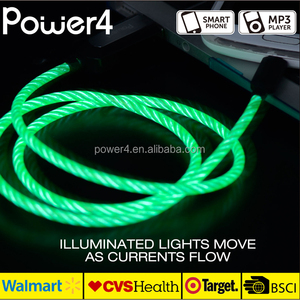 Flujo de Luz LED USB Cable de Carga para Micro USB Dispositivo habilitado - Product Image 2