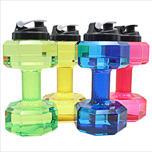 Plástico de gran volumen 2.2l gimnasio botella de agua <span class=keywords><strong>Shaker</strong></span> bebida BPA libre - Product Image 4