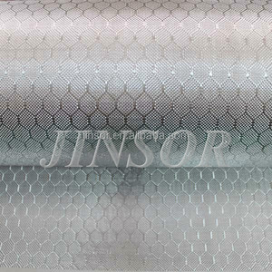 Tissu de maille de fibre de verre d'armure d'hexagone de Texalium avec la surface de papier d'aluminium de service de coupe - Product Image 2