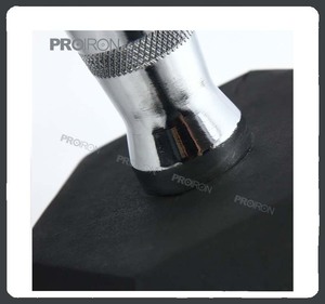 Hexagonal big dumbbell rubber mold - Product Image 5