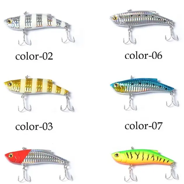 Mắt 3D Kim Loại Jigging Wobblers Chì Câu Cá Thu Hút