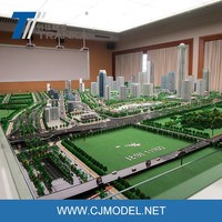 Productor de Maquetas de Arquitectura en Escala 1/160 3D en el Mercado, Modelo de Edificio en Miniatura