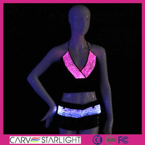 Neue produkte mode heißer verkauf glow in <span class=keywords><strong>the</strong></span> dark sexy tanz-club tragen - Product Image 6