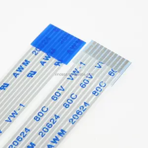 Wenxin e230343 awm 20624 80c 60 v vw-1 10pin 1mm zift ffc yassı kablo