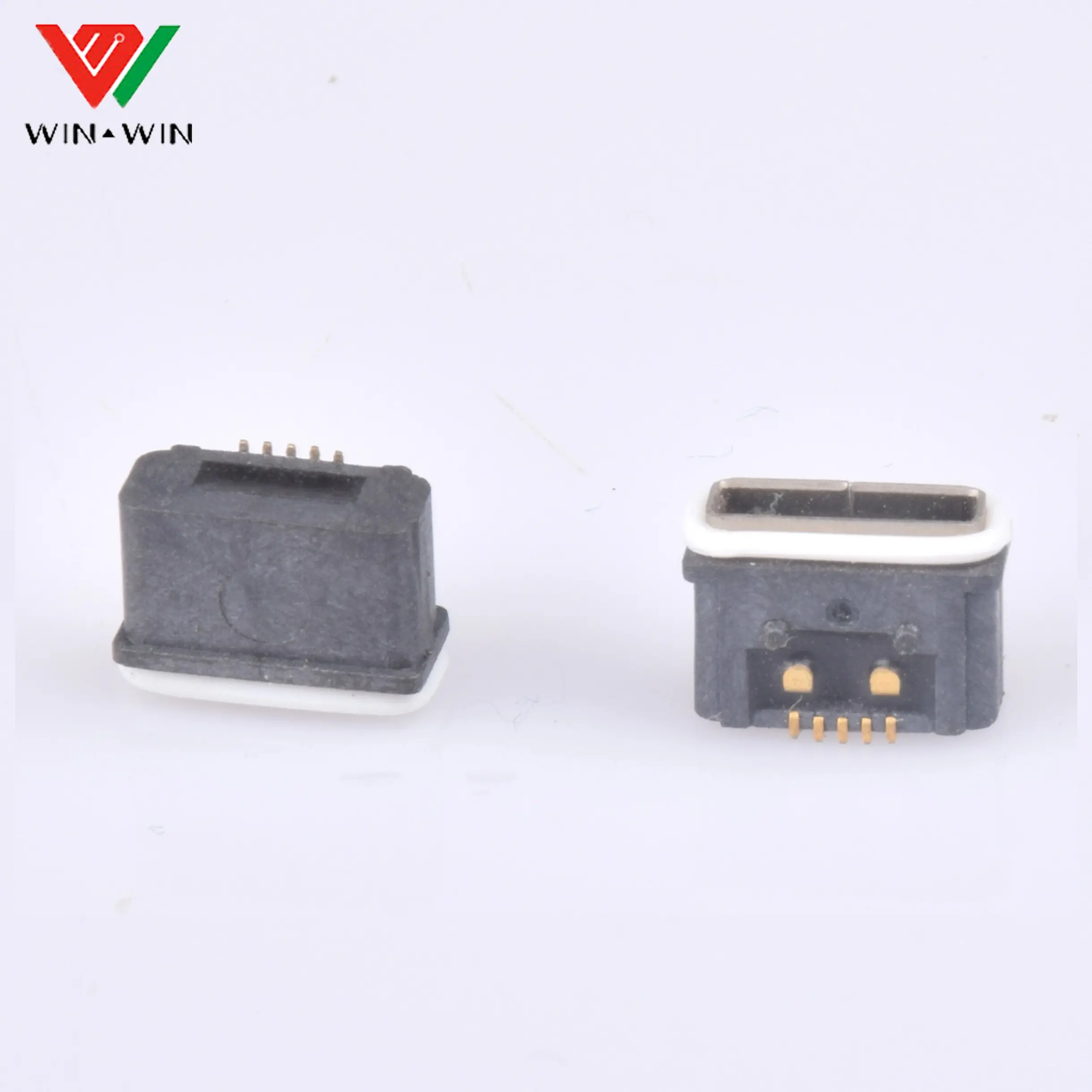 5 Pin Waterproof Female Micro Usb Connector