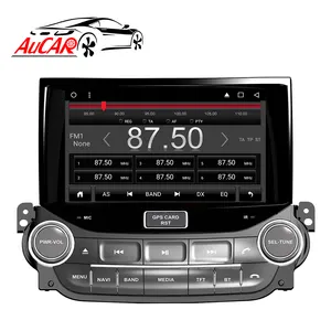 AuCAR Pemutar Multimedia Video Mobil 8 "Android 10, Pemutar Multimedia GPS Unit Kepala Navigasi GPS Radio Mobil Audio Auto untuk Chevrolet Malibu 2012-2015