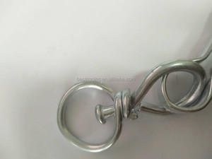 <span class=keywords><strong>Hot</strong></span> Bán Dây Buộc <span class=keywords><strong>Snap</strong></span> Clip Nickel Mạ 4293 Mùa Xuân Xoay Carabiner Kẽm Mạ Simplex Móc Với Kết Thúc Vòng - Product Image 4