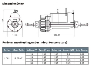 ตัวลดเกียร์เพลาหลังจักรยาน<span class=keywords><strong>ไฟฟ้า</strong></span>,<span class=keywords><strong>เพลา</strong></span>ขับมอเตอร์เฟืองท้ายสำหรับสกูตเตอร์<span class=keywords><strong>ไฟฟ้า</strong></span>สามล้อ - Product Image 4