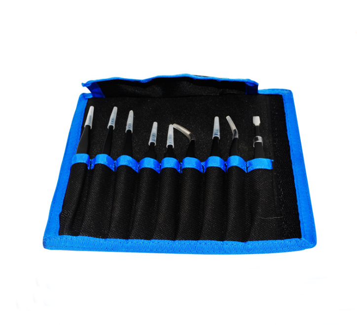 Высокотемпературный Пинцет из нержавеющей стали ESD, антистатические пинцеты для мобильных ремонтных инструментов, умные медицинские пинцеты ESD