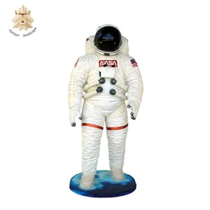 Decorative resin/fiberglass life size astronaut statue NTRS-CS807A