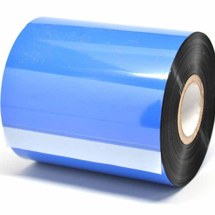 AEBO Factory TTR Thermal Printer Ribbon Barcode Printing S22 Wax/resin 110mm*360mtr Black Custom Stickers RFID Wax Resin Flat