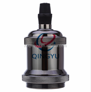 Cổ điển kim loại ánh sáng ổ cắm 250V 4A CE chứng nhận E26/E27 vít Chủ Đề Bóng đèn Holders với không có chuyển đổi - Product Image 5