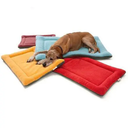 Duro Oxford tela perro cama caja Pad Mat impermeable masticar prueba, fácil de limpiar