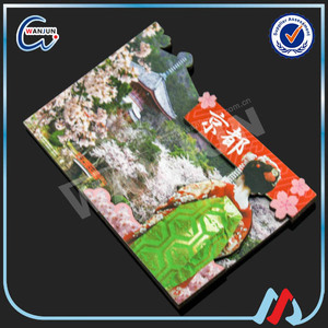 Giá rẻ 3D tuỳ chỉnh lưu niệm du lịch gỗ tủ lạnh nam châm - Product Image 4