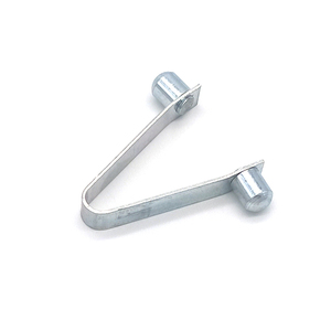 Chất Lượng Cao Thép Không Gỉ <span class=keywords><strong>V</strong></span> Hình Dạng Đẩy Cực Clip Mùa Xuân Lều Khóa Kim Loại Phẳng Kẹp - Product Image 6