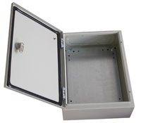 RAL7032 ou RAL7035 Boîte de distribution réseau acier/métal Câblage électrique Boîte en fer Boîtier électronique et instrument