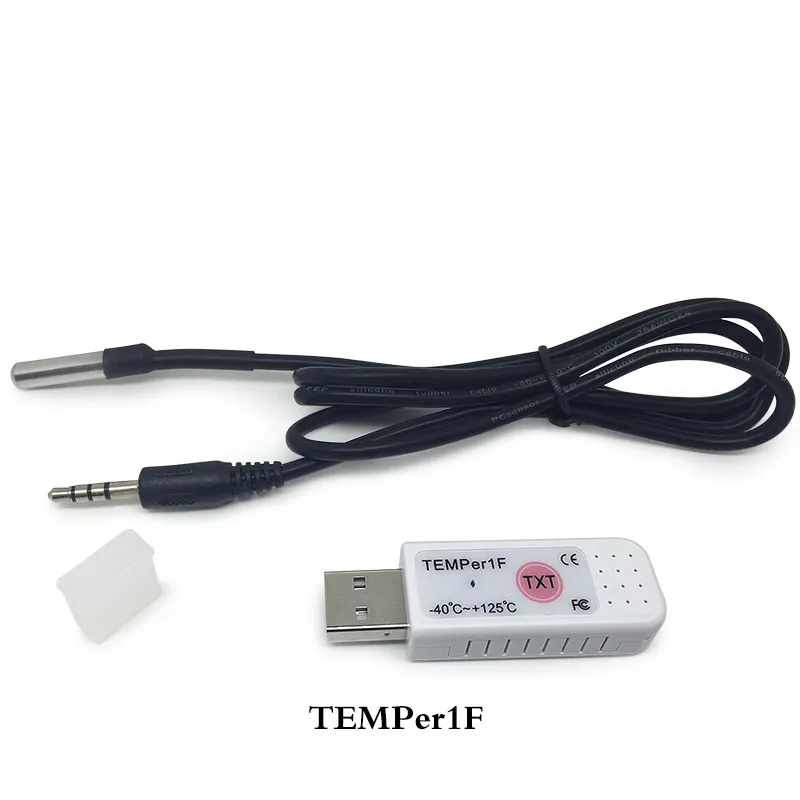 Thermomètre USB intelligent, capteur de température, prise en charge des données, pour ordinateur et entrepôt