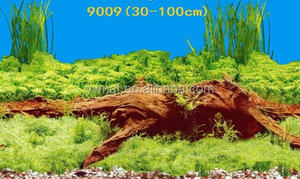 אקווריום רקע פוסטר דגי טנק כפול צד אלמוגים רוק נוף פוסטר קיר תפאורה 30cm-100cm - Product Image 6