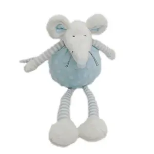 キッズギフト用の新しいデザインの柔らかい赤ちゃんのおもちゃぬいぐるみマウスのおもちゃ