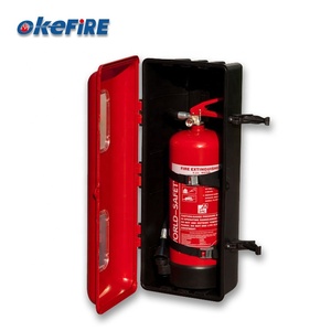 Okefire Plastica Durevole Di Alta Qualità Fuoco Estintore Cassetta Di Sicurezza Mobile - Product Image 1