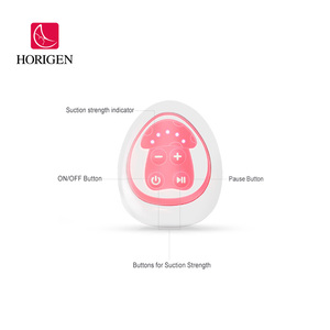 HORIGEN mini <span class=keywords><strong>allattamento</strong></span> al seno pompe bel tiralatte elettrico per la cura del seno con morbido massaggio cuscino in silicone - Product Image 2