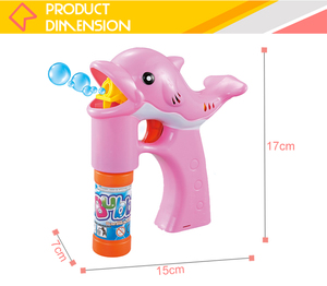 Súng Bong Bóng Ngoài Trời 2 Chai Bong Bóng Nước Đặt Máy Bong Bóng Cá Heo Đáng Yêu Cho Trẻ Em - Product Image 5