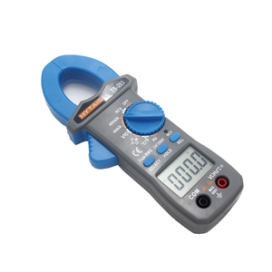<span class=keywords><strong>TS202</strong></span> ब्लू रोटरी स्विच 600A एसी मिनी डिजिटल क्लैंप मीटर - Product Image 3