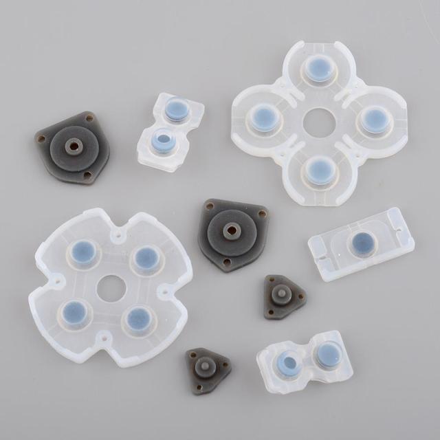Silicone Responsive Sensitive Conductive Rubber Adhesive Button Pad Pads Kit for PS4 Controller High Quality FAST SHIP