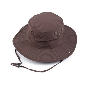 Commercio all'ingrosso Logo Personalizzato <span class=keywords><strong>Safari</strong></span> Pianura Del Cappello Della Benna - Product Image 3