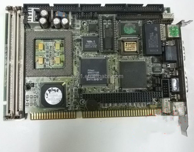 NEAT-575 REV:A2 Industrial Motherboard Techmatron ISA Half-size CPU Card Socket 7