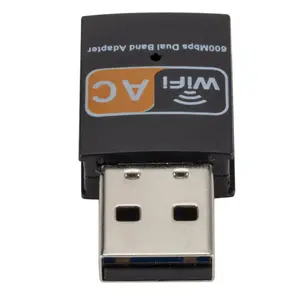 Adaptateur USB wi-fi double bande AC600, 2.4/5GHz, RTL8811au, 50 pièces, usine