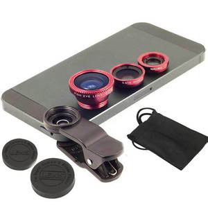 Kit Obiettivo Grandangolare Macro Fisheye per Fotocamera Smartphone, Lenti Fisheye per iPhone Samsung Huawei Xiaomi Oneplus - Product Image 3