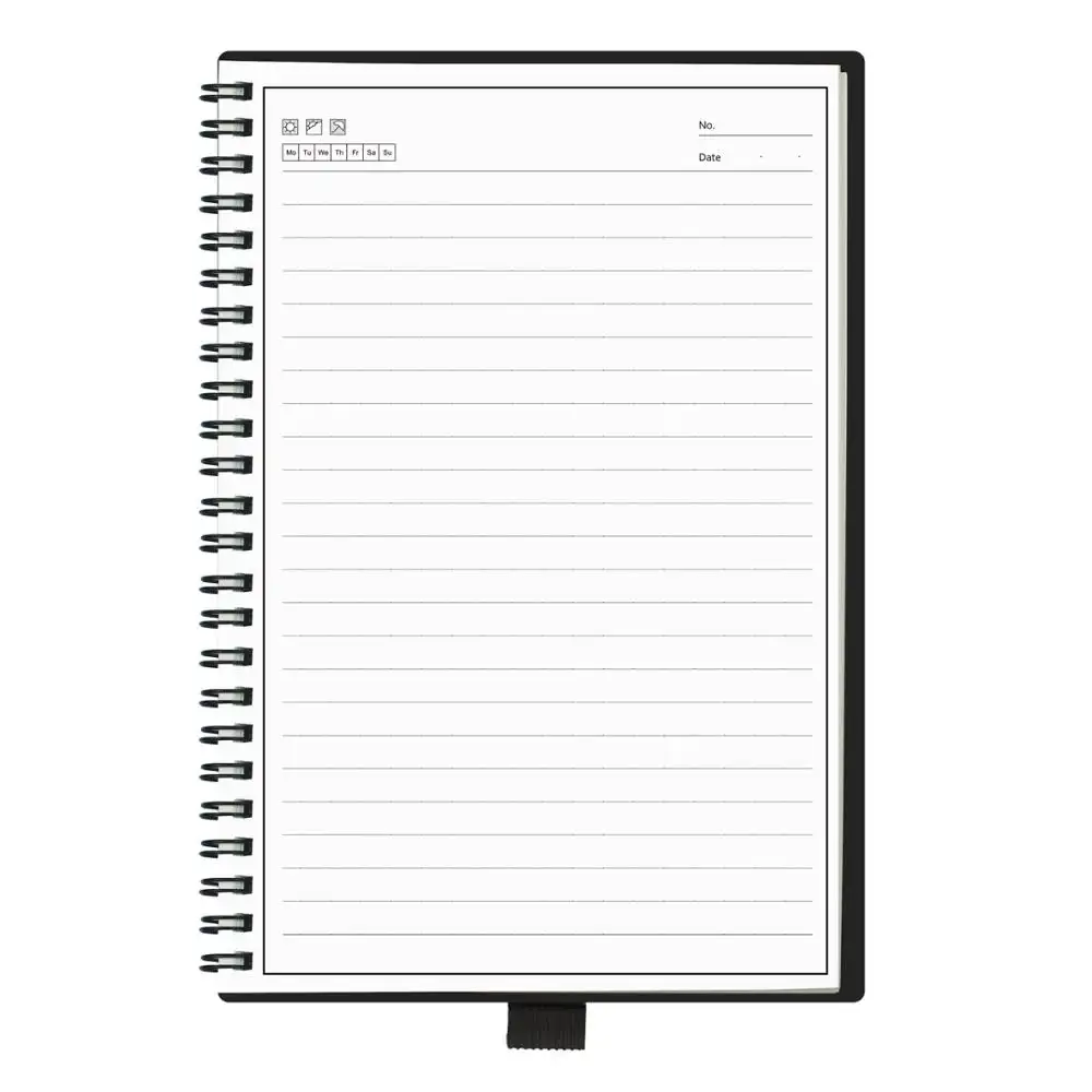 Notebook Erasable Newyes Hot Sale School Inteligente Libreta A5 B5 PP Waterproof Notepad Erasable Smart Reusable Notebook