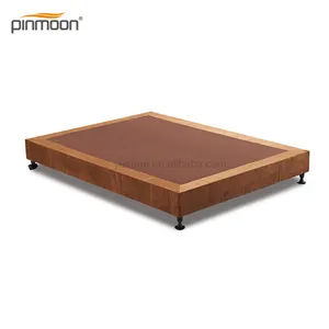 Hot verkoop van queen size bed frame houten hotel bed base