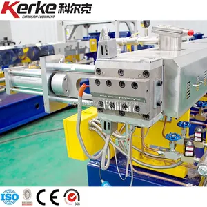 Granulador extrusor de plástico CaCO3, máquina de línea de producción Masterbatch de relleno, venta