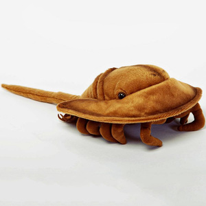 Custom promocional peluche suave animales marinos herradura cangrejo peluche - Product Image 1