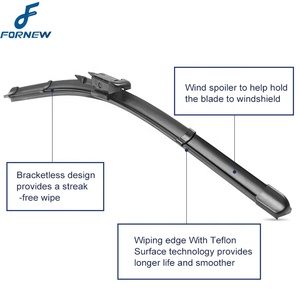 Balais d'<span class=keywords><strong>essuie</strong></span>-<span class=keywords><strong>glace</strong></span> avant en caoutchouc naturel Fornew pour Mercedes Benz <span class=keywords><strong>Vito</strong></span> <span class=keywords><strong>W639</strong></span> 2006-2014 avec garantie de 12 mois - Product Image 2