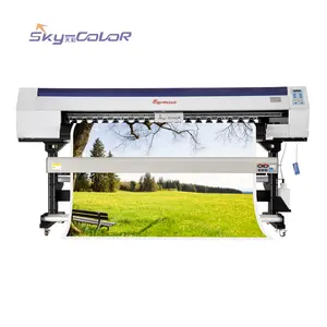 Skycolor SC-4180TS 1.8m पर्यावरण विलायक व्यापक प्रारूप अंकों इंकजेट प्रिंटर