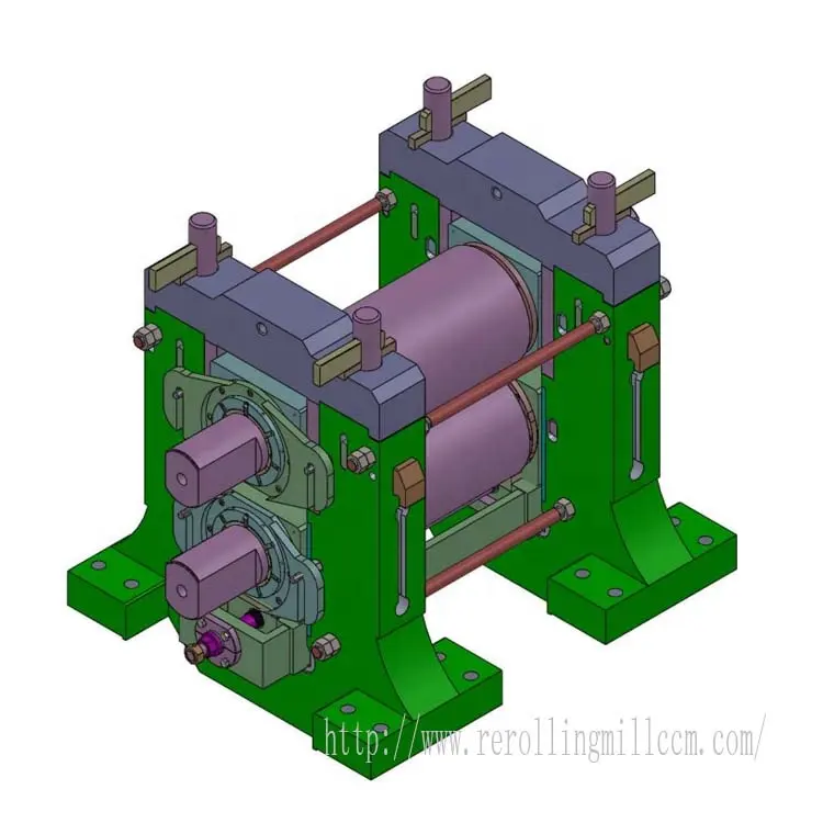 Penuh Otomatis Rebar Baja Membuat Mesin Rolling Mill untuk Billet