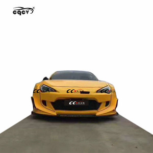Kit de carrocería ancha para toyota 86, difusor de parachoques delantero y trasero, faldones laterales, alerón, ajuste de 3 estilos, BRZ in rok buny - Product Image 3