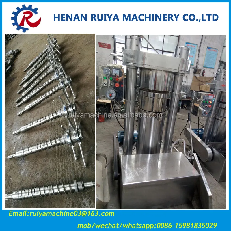 Hydraulic Peanut Oil Press Machine/Soybean Oil Making Machine/Sesame Oil 0086-15981835029