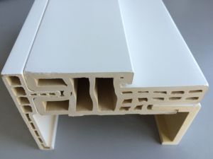 Pvc Laminate Sơn Nguyên Liệu Wpc Một Loại Cửa Vỏ Khung - Product Image 3