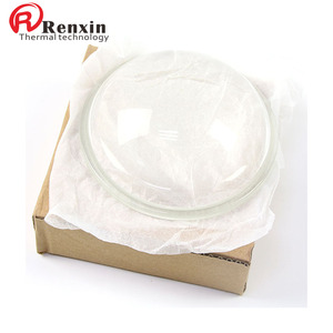 Lente de cristal LED de alto rendimiento óptico Lente LED óptica Led de <span class=keywords><strong>100mm</strong></span> con soporte