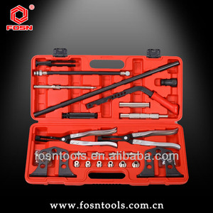 <strong>Valve</strong> <strong>Spring</strong> <strong>Compressor</strong> on Engine Cylinder Head Remover Installer OHV OHC Pro.Auto Repair Hand Tool - Product Image 1