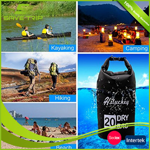 Accesorios para Camping Leader, Bolsa Impermeable de PVC 250D 500D, 100% Impermeable, con Correa para el Hombro, Mantiene el Equipo Seco - Product Image 6