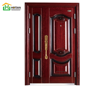 Model pintu masuk besi desain pintu ganda, pintu utama pintu ganda gaya baru Harga keamanan baja <span class=keywords><strong>india</strong></span>