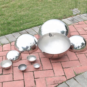 Esfera de Acero Inoxidable Semihueca de 300 mm, 350 mm, 400 mm de Diámetro para Decoración - Product Image 6